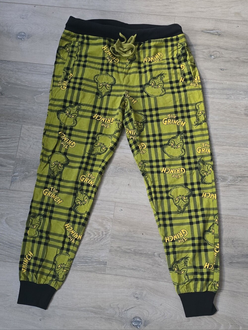 Universal Studios The Grinch Plaid Pajama Pants
